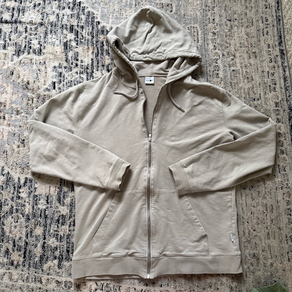 NN07 No Nationality 07 Barrow Full Zip Hooded Jacket medium